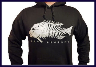 Fish Art Clothing - Coromandel Fish and Kayak