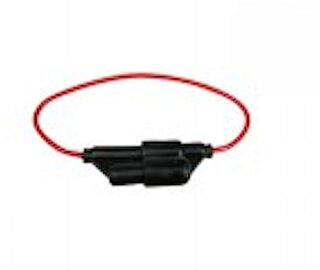 Waterproof Fuse Holder & 10amp 3AG Fuses