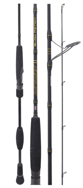 Penn Battalion II 6ft 8inch Slow Pitch Spin Rod - 1 Piece
